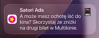 Geo-fencing notification example